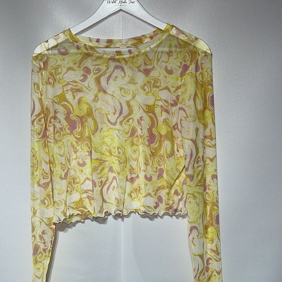 Nordstrom BP Groovy Spacey Swirl Mesh 90”s Vibe 1X - Picture 3 of 15